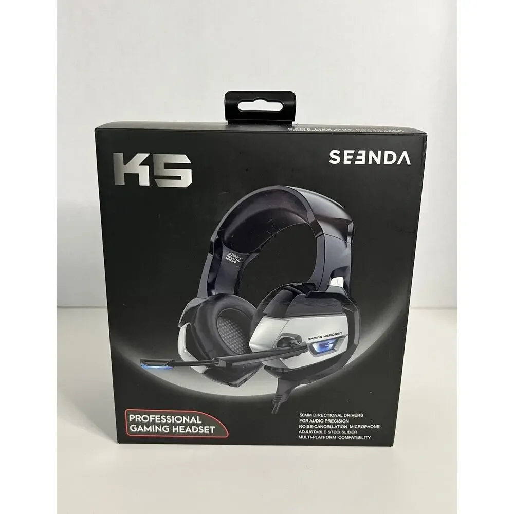 RUNMUS Gaming Headset K5 Xbox Headset with 7.1 Surround Sound